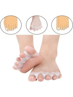 Orzen 5 Parmak Ayıran Silikon Geçmeli Makara Ayak Parmak Arası Makara