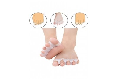 Orzen 5 Parmak Ayıran Silikon Geçmeli Makara Ayak Parmak Arası Makara