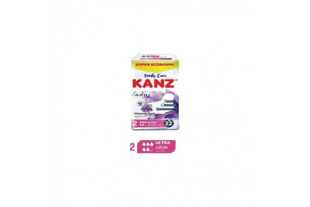 Kanz Ultra Uzun 22 Adet Hijyenik Ped