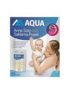 Aqua Anne Sütü Saklama Poşeti 20 Adet 1×20