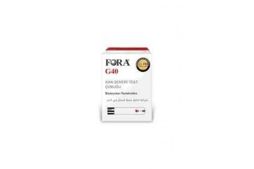 FORA G40 Şeker Test Çubuğu