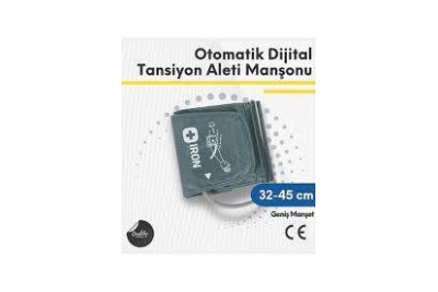 Iron TÜM DİJİTAL TANSİYON ALETLERİ İLE UYUMLU MANŞON 32-45CM 