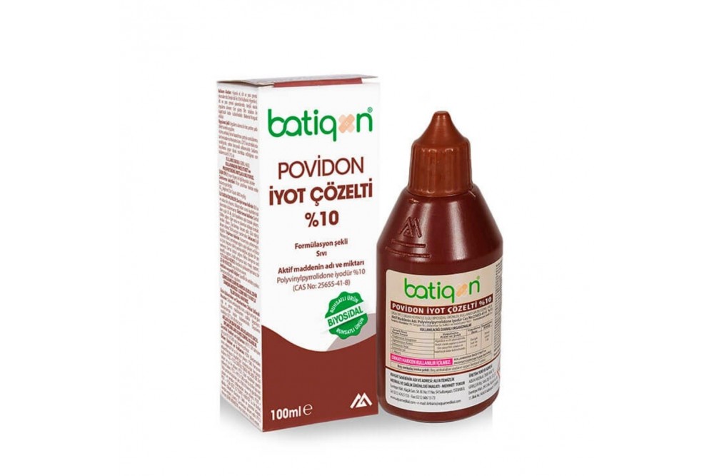 Aqua Povidon Batiqon - 100 ML Batikon 